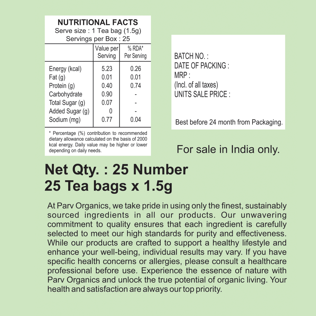 Premium Organic Black Tea